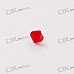 Austria Ornamental DIY Crystal Beads Red (50-Pack)