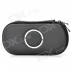 Protective Hard Artificial Leather Pouch Case for PSP 1000 / 2000 / 3000 - Black Protective Hard Artificial Leather Pouch Case for PSP 1000 / 2000 / 3000 - Black