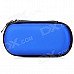 Protective Hard Artificial Leather Pouch Case for PSP 1000 / 2000 / 3000 - Dark Blue Protective Hard Artificial Leather Pouch Case for PSP 1000 / 2000 / 3000 - Dark Blue