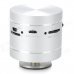 Portable MP3 Player Vibration Resonance Speaker w/ FM / TF / Remote Control - Silver Portable MP3 Player Vibration Resonance Speaker w/ FM / TF / Remote Control - Silver