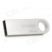 Kingston DataTraveler SE9-16GV USB 2.0 Flash Drive - Silver (16GB)