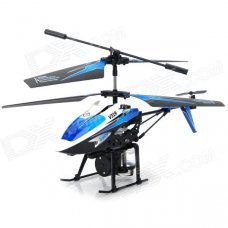 V319 Rechargeable 3.5-CH Water Spray IR R/C Helicopter w/ Gyroscope - Blue + Black V319 Rechargeable 3.5-CH Water Spray IR R/C Helicopter w/ Gyroscope - Blue + Black