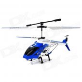 Iphone/Ipad/Ipod/Android Phones Controlled Rechargeable 3.5-CH IR R/C Helicopter - Blue