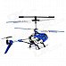 Iphone/Ipad/Ipod/Android Phones Controlled Rechargeable 3.5-CH IR R/C Helicopter - Blue Iphone/Ipad/Ipod/Android Phones Controlled Rechargeable 3.5-CH IR R/C Helicopter - Blue