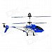 Iphone/Ipad/Ipod/Android Phones Controlled Rechargeable 3.5-CH IR R/C Helicopter - Blue Iphone/Ipad/Ipod/Android Phones Controlled Rechargeable 3.5-CH IR R/C Helicopter - Blue