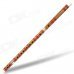 Handcrafted Chinese Traditional Bamboo Flute - Red + Yellow (F-Key)