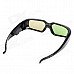 Universal USB Rechargeable 3D Active Shutter Glasses for TV - Black