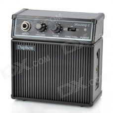Portable Mini Guitar Amplifier w/ Back Clip - Black (1 x 6F22) Portable Mini Guitar Amplifier w/ Back Clip - Black (1 x 6F22)