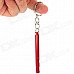 Creative Slim Whistle Style Keychain (Random Color)
