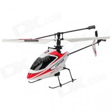 Wltoys V911 Mini Rechargeable 2.4GHz Radio Control 4-CH R/C Helicopter - Red + White Wltoys V911 Mini Rechargeable 2.4GHz Radio Control 4-CH R/C Helicopter - Red + White