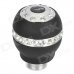 MOMO Aluminium Alloy Rhinestone Car Gear Shift Knob - Black MOMO Aluminium Alloy Rhinestone Car Gear Shift Knob - Black