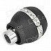 MOMO Aluminium Alloy Rhinestone Car Gear Shift Knob - Black MOMO Aluminium Alloy Rhinestone Car Gear Shift Knob - Black
