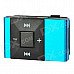 Rechargeable Screen Free MP3 Player w/ TF Slot / 3.5mm Jack - Blue + Black Rechargeable Screen Free MP3 Player w/ TF Slot / 3.5mm Jack - Blue + Black