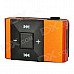 Rechargeable Screen Free MP3 Player w/ TF Slot / 3.5mm Jack - Orange + Black Rechargeable Screen Free MP3 Player w/ TF Slot / 3.5mm Jack - Orange + Black