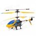 F102 Rechargeable 3.5-CH IR Controlled Aluminum Alloy R/C Helicopter - Yellow + Blue F102 Rechargeable 3.5-CH IR Controlled Aluminum Alloy R/C Helicopter - Yellow + Blue