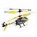 F102 Rechargeable 3.5-CH IR Controlled Aluminum Alloy R/C Helicopter - Yellow + Blue F102 Rechargeable 3.5-CH IR Controlled Aluminum Alloy R/C Helicopter - Yellow + Blue