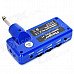 Mini USB Charging Headphone Guitar Amplifier w/ Phone and AUX In Jack - Blue Mini USB Charging Headphone Guitar Amplifier w/ Phone and AUX In Jack - Blue