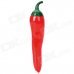 Chili Pepper Style Zinc Alloy Butane Gas Lighter - Red