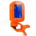 1.2'' LCD Clip-On Tuner for Guitar / Bass / Violin - Orange (1 x CR2032) 1.2'' LCD Clip-On Tuner for Guitar / Bass / Violin - Orange (1 x CR2032)