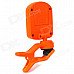 1.2'' LCD Clip-On Tuner for Guitar / Bass / Violin - Orange (1 x CR2032) 1.2'' LCD Clip-On Tuner for Guitar / Bass / Violin - Orange (1 x CR2032)