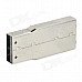 Mini Aluminum USB 2.0 Flash Drive - Silver (4GB)