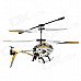 Rechargeable 3.5-CH IR Controlled Alloy R/C Helicopter w/ Gyroscope - White + Golden Rechargeable 3.5-CH IR Controlled Alloy R/C Helicopter w/ Gyroscope - White + Golden