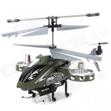 F103 4-CH IR Infrared R/C Helicopter - Army Green F103 4-CH IR Infrared R/C Helicopter - Army Green