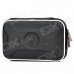 PROJECTDESIGN Protective EVA Carrying Pouch Case for Nintendo DSi LL / DSi XL - Black PROJECTDESIGN Protective EVA Carrying Pouch Case for Nintendo DSi LL / DSi XL - Black