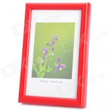 Hangle Craftwork M-BD 6-Inch 10.1 x 15.2cm Plastic Photo Frame - Red Hangle Craftwork M-BD 6-Inch 10.1 x 15.2cm Plastic Photo Frame - Red