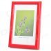 Hangle Craftwork M-BD 6-Inch 10.1 x 15.2cm Plastic Photo Frame - Red Hangle Craftwork M-BD 6-Inch 10.1 x 15.2cm Plastic Photo Frame - Red