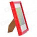 Hangle Craftwork M-BD 6-Inch 10.1 x 15.2cm Plastic Photo Frame - Red Hangle Craftwork M-BD 6-Inch 10.1 x 15.2cm Plastic Photo Frame - Red