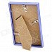 Hangle Craftwork M-BD 6-Inch 10.1 x 15.2cm Plastic Photo Frame - Violet