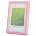 Hangle Craftwork M-BD 6-Inch 10.1 x 15.2cm Plastic Photo Frame - Pink Hangle Craftwork M-BD 6-Inch 10.1 x 15.2cm Plastic Photo Frame - Pink