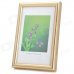 Hangle Craftwork M-BD 6-Inch 10.1 x 15.2cm Plastic Photo Frame - Golden Hangle Craftwork M-BD 6-Inch 10.1 x 15.2cm Plastic Photo Frame - Golden