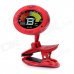 FT-003 1.2" LCD Digital Chromatic Clip-On Guitar Tuner / Metronome - Red (1 x CR2032) FT-003 1.2" LCD Digital Chromatic Clip-On Guitar Tuner / Metronome - Red (1 x CR2032)