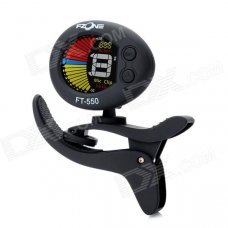 FT-550 1.1" LCD Digital Chromatic Chip-On Tuner for Violin - Black (1 x CR2032) FT-550 1.1" LCD Digital Chromatic Chip-On Tuner for Violin - Black (1 x CR2032)