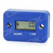 1.0" LCD Screen Hour Meter for Motorcycle / ATV / Snowmobile / Marine - Blue (1 x CR2430)