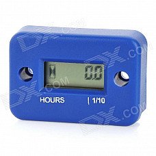 1.0" LCD Screen Hour Meter for Motorcycle / ATV / Snowmobile / Marine - Blue (1 x CR2430) 1.0" LCD Screen Hour Meter for Motorcycle / ATV / Snowmobile / Marine - Blue (1 x CR2430)