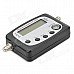SF-9505A 2.3" Digital Satellite Signal Finder Meter w/ Compass - Black SF-9505A 2.3" Digital Satellite Signal Finder Meter w/ Compass - Black