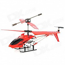Portable Rechargeable 2.4GHz 4-CH Control R/C Helicopter w/ Gyro - Red Portable Rechargeable 2.4GHz 4-CH Control R/C Helicopter w/ Gyro - Red