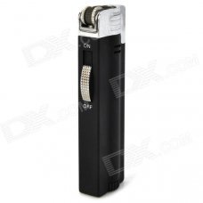 HONEST Dual-Flame Windproof Butane Gas Lighter - Black HONEST Dual-Flame Windproof Butane Gas Lighter - Black