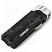 HONEST Dual-Flame Windproof Butane Gas Lighter - Black HONEST Dual-Flame Windproof Butane Gas Lighter - Black
