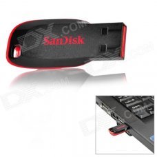 Genuine SanDisk Blade CZ50 USB 2.0 Flash Drive - Black (32GB) Genuine SanDisk Blade CZ50 USB 2.0 Flash Drive - Black (32GB)