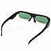 USB Rechargeable 3D Active Shutter Glasses for Epson LCD Projectors - Black