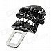 D12080701X Skull Style Universal Car Seat Belt Buckle Latch - Black + White D12080701X Skull Style Universal Car Seat Belt Buckle Latch - Black + White