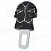 D12080701X Skull Style Universal Car Seat Belt Buckle Latch - Black + White D12080701X Skull Style Universal Car Seat Belt Buckle Latch - Black + White