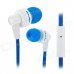 AWEI ES700I Stylish In-Ear Earphone w/ Microphone - Blue + White (3.5mm-Plug / 130cm-Cable) AWEI ES700I Stylish In-Ear Earphone w/ Microphone - Blue + White (3.5mm-Plug / 130cm-Cable)