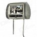 7" HD TFT Screen Car Headrest Monitor with Remote Controller / AV-IN - Grey (2 PCS) 7" HD TFT Screen Car Headrest Monitor with Remote Controller / AV-IN - Grey (2 PCS)