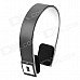 BH-02 Bluetooth Stereo Headset Headphone w/ Microphone - Black + White BH-02 Bluetooth Stereo Headset Headphone w/ Microphone - Black + White