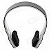 BH-02 Bluetooth Stereo Headset Headphone w/ Microphone - Black + White BH-02 Bluetooth Stereo Headset Headphone w/ Microphone - Black + White